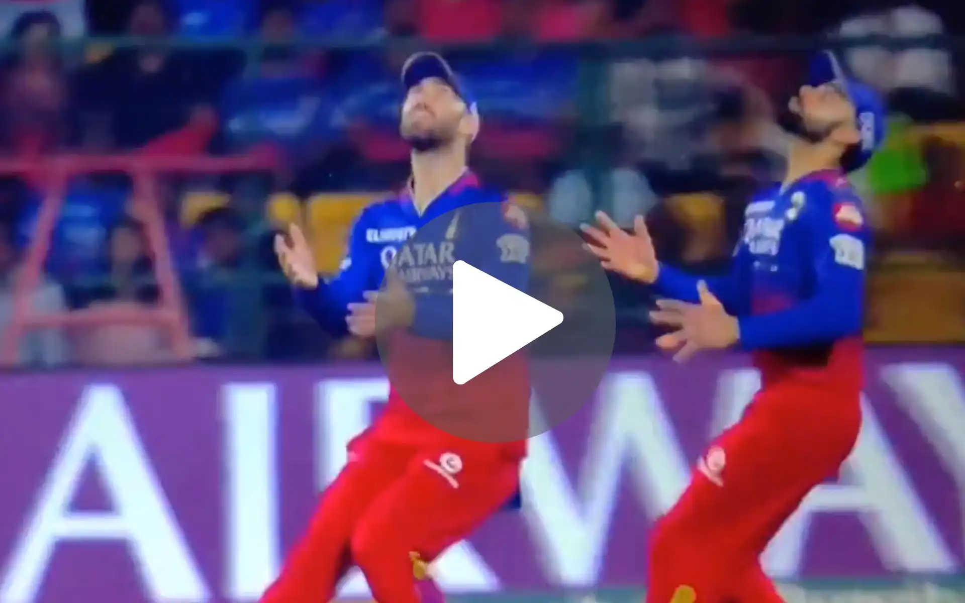 [Watch] Virat Kohli, Glenn Maxwell 'Almost Collided' While Taking Bairstow’s Catch Off Siraj